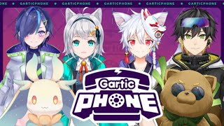 【#GarticPhone / #ゲーム実況 】天才画伯、妖斗参上！！【#VTuber / #狐々宮妖斗 】