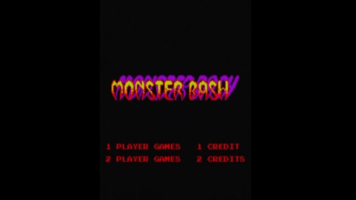 VGMロボット深谷店【モンスターバッシュ(MONSTER BASH)】レトロゲーム配信