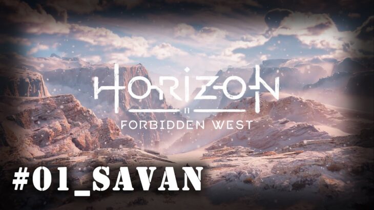 #01[Horizon Forbidden West]ゲーム実況