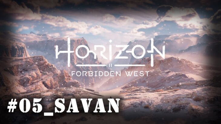 #05[Horizon Forbidden West]ゲーム実況