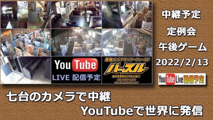 豊橋ハッスルライブ デイゲーム定例会 午後ゲーム 2022/2/13