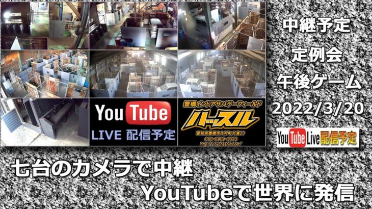 豊橋ハッスルライブ デイゲーム定例会 午後ゲーム 2022/3/20