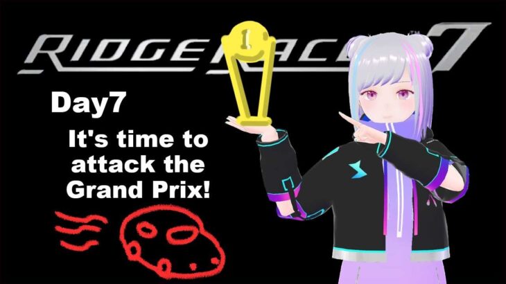 【画質テスト2】リッジレーサー7 RIDGE RACER 7 – Day7 ゲーム実況 Live Game Streaming – Mecha Ika【新人Vtuber】