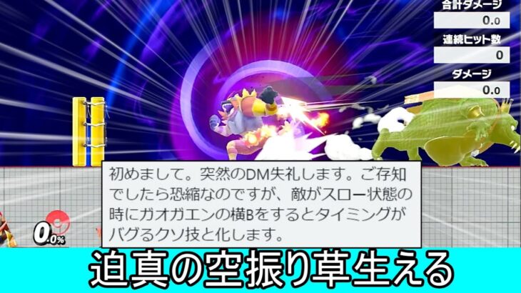 ガオガエンの横Bを無能にするクソムーブ紹介【スマブラSP】