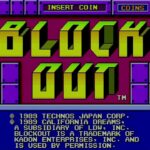 VGMロボット深谷店【ブロックアウト(Blockout)】レトロゲーム配信