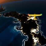 Geographical Adventures – ミニチュア版の世界を飛び回るフライトゲーム【実況】