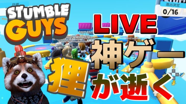 【ゲーム実況】STUMBLE GUYS みんなでやろう【神ゲー】