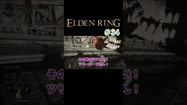 おっちょこちょいなツリーガードと卑劣ないいお #shorts #ゲーム実況 #ELDENRING #エルデンリング #ゲームセンターいとお #eldenring