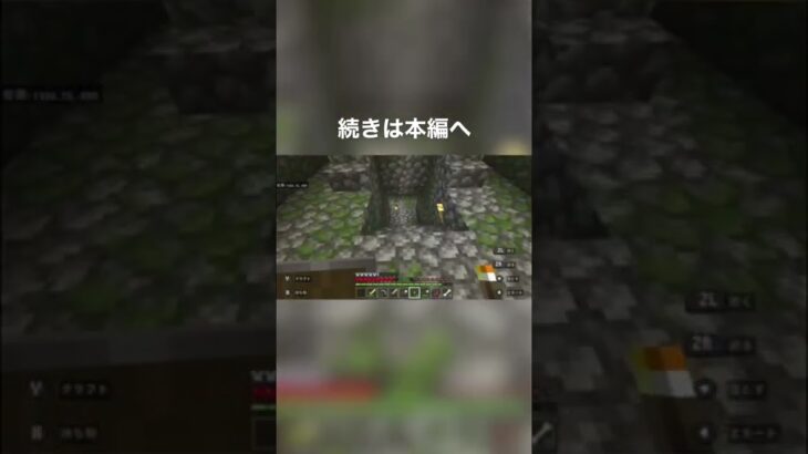 なんやここ！！！#shorts #ゲーム実況 #minecraft #マイクラ