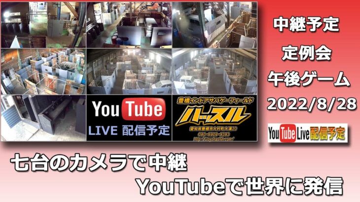 豊橋ハッスルライブ デイゲーム定例会 午後ゲーム 2022/8/28