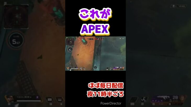 これが本当のAPEXなのだな　　#ゲーム実況 #apexlegendsclips #apexlegends #配信者 #エペ #実況 #ライブ配信 #アリーナ