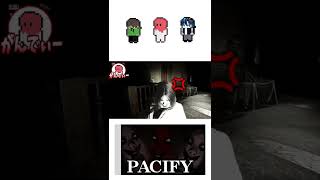 お化けで遊ぶと怒られます　#shorts #pacify #ホラーゲーム実況プレイ