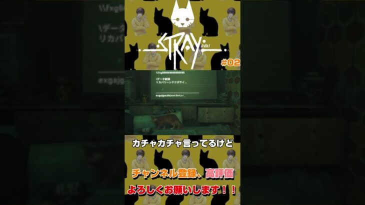 タイピングキャット #shorts #ゲーム実況 #ps4 #stray #猫