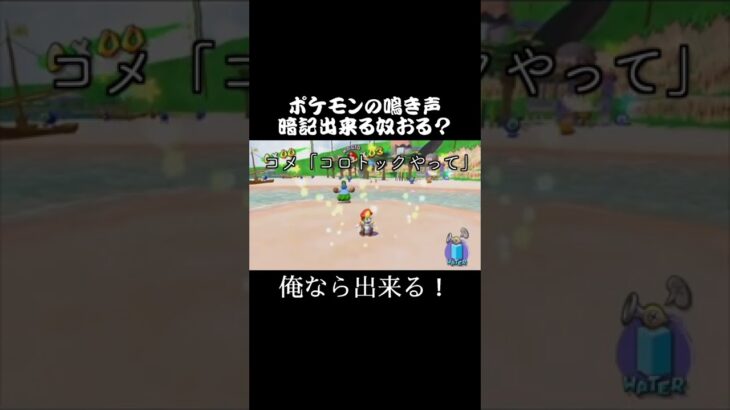 ダイパまでのポケモンなら #マリオ #サンシャイン #ゲーム実況 #youtube #おすすめ #ポケモン #鳴き声 #暗記 #3169