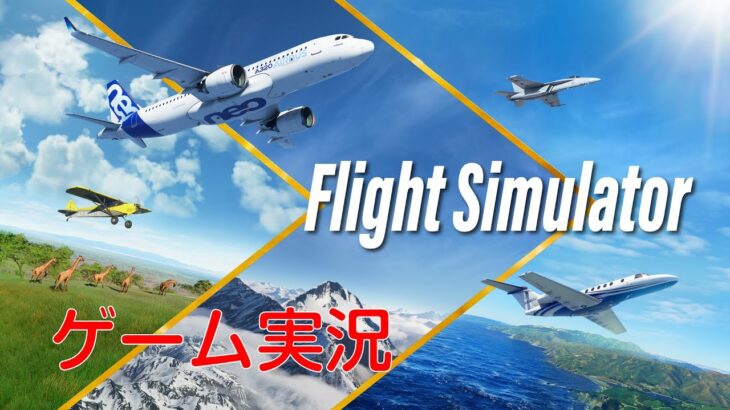 Flight Simulator ゲーム実況 #1