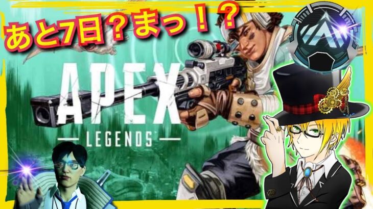 【APEX】あと7日って…ま？(エーペックス) ApexLegends ゲーム実況 ライブ配信 寝落ち・作業用