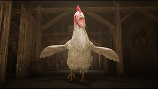 巨大ニワトリが襲ってくるホラーゲーム『Chicken Feet』