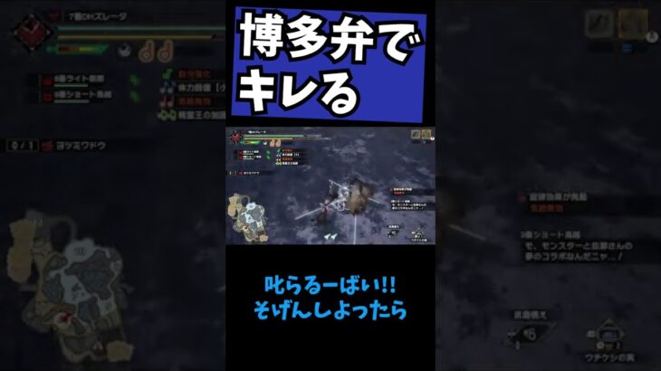 【モンスターハンターライズ】ヨツミワドワに博多弁でキレる【ゲーム実況】【サンブレイク】【方言】