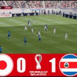 日本対コスタリカライブ | FIFA ワールドカップ カタール 2022 | Watch Along & PES 21 ゲームプレイ