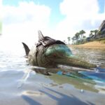 [4K]#ゲーム実況 『初めての海へ』人懐っこい海棲生物イクチオサウルスをテイム！ Ark Survival Evolved #12 THE ISLAND