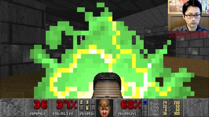 【ゲーム実況】宇宙で悪魔を撃ち〇せ　DOOM(1993)　05 【ホラゲ】