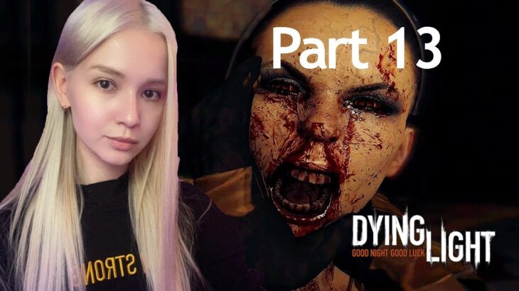 Dying Light ダイイングライト Part 13  顔出し生配信ライブ！　外国人ゲーム実況者