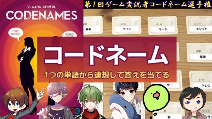 【ゲーム】第１回ゲーム実況者コードネーム王決定戦