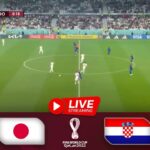 [ライブ]🔴 日本 vs. クロアチア | ワールドカップ カタール 2022 – ラウンド 16 | 全試合ストリーミング – ゲームプレイ