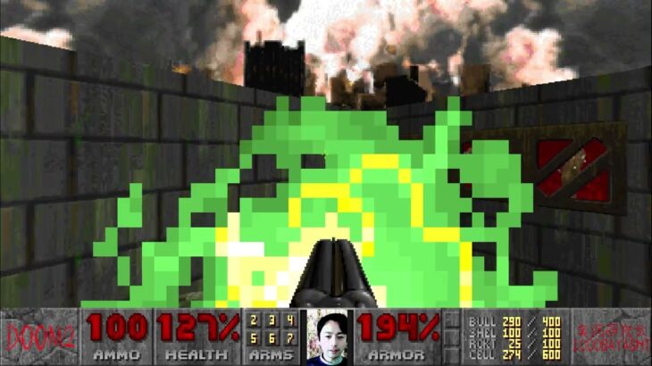 【ゲーム実況】1994年のデビルハンター DOOMⅡ 09【ホラゲ】