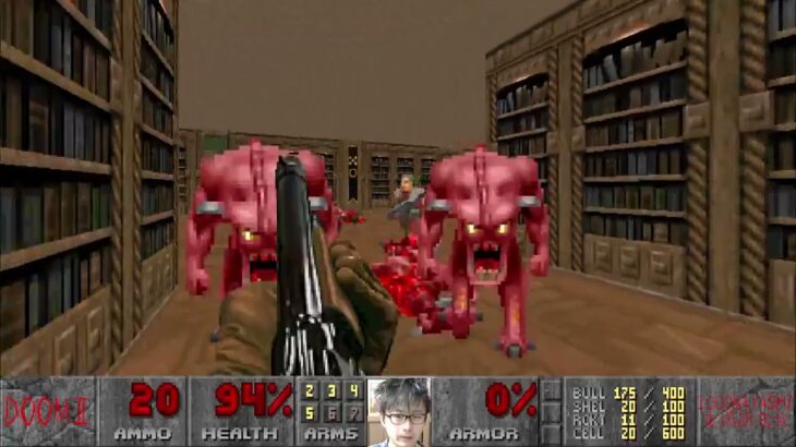 【ゲーム実況】1994年のデビルハンター DOOMⅡ 14【ホラゲ】