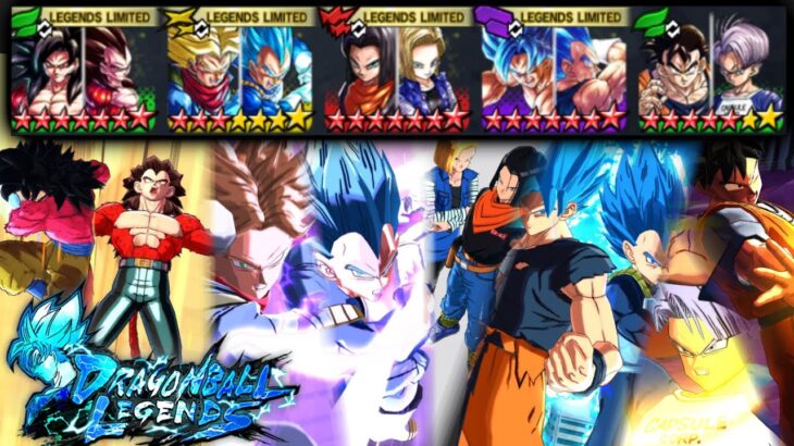 全タッグキャラが使える編成がヤバすぎた【ドラゴンボールレジェンズ】【DRAGONBALL LEGENDS】【ゲーム実況】【レジェンズフェスティバル】