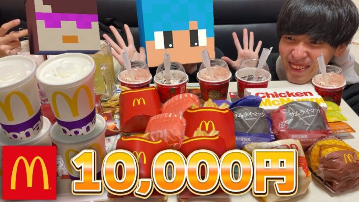 【実写】ゲーム実況者がお母さんとマクドナルド1万円分大食いしたら終わった