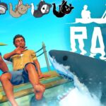 【4人実況】世界中が「圧倒的に面白い」と評価した漂流サバイバルゲーム『 RAFT 』