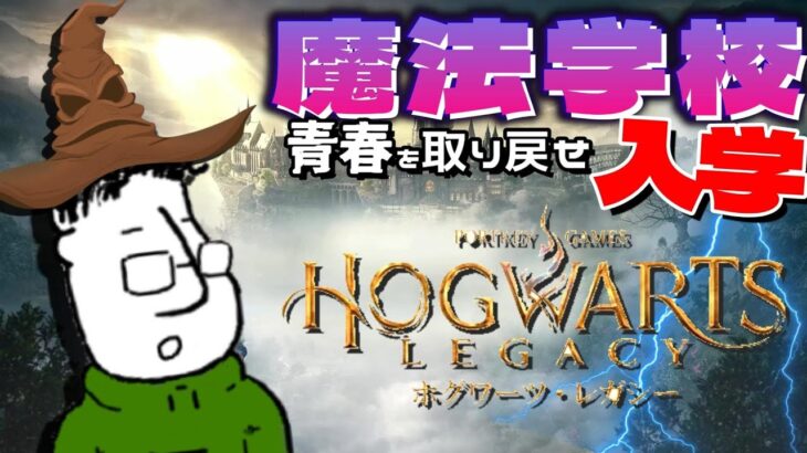 ホグワーツレガシー 古代魔法ぶっぱマン ゲーム ライブ 配信中 初見 さん 大歓迎 ! !🌊🌊🌊