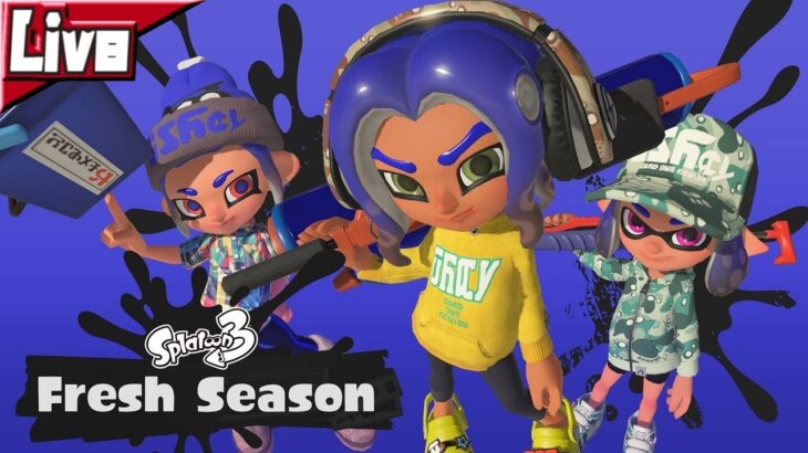 #33【自己満ゲーム実況】ゆうの2023春 Fresh Season「スプラトゥーン3」