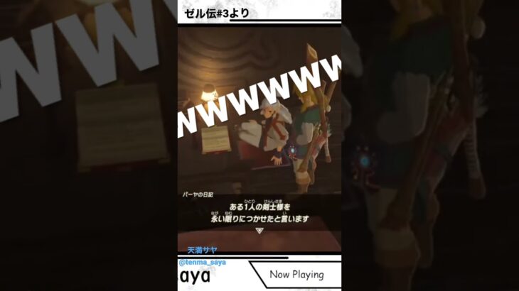 日記見てｺﾞﾒﾝﾃ【ゼルダの伝説-BotW-】 #ゲーム実況