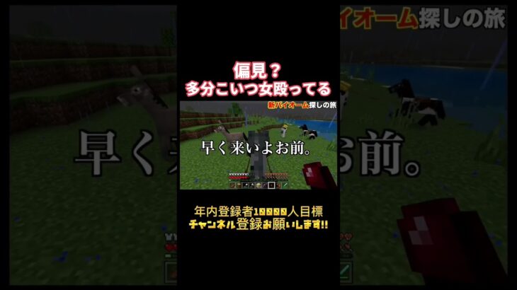 『メスだからこいつ』とかそう言う問題じゃない#ゲーム実況 #マインクラフト #ペットと旅 #競馬#偏見