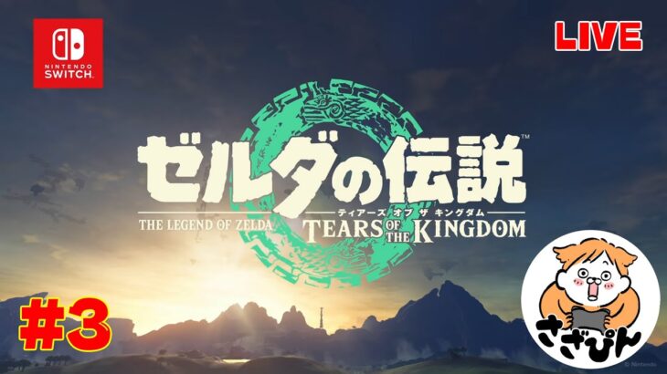 ゼルダの伝説 ティアーズ オブ ザ キングダム #3【ゲーム実況/ティアキン】