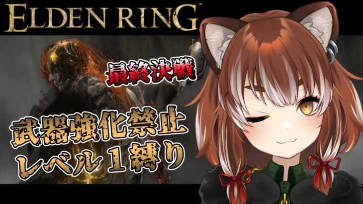 【ELDEN RING】≪レベル１・武器強化縛り≫ ラダゴン＆エルデの獣戦【Vtuber/ゲーム実況/エルデンリング】#13