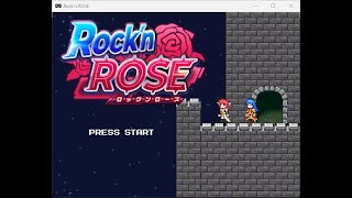 Japanese Freeware Game Livestream (フリーゲーム実況) #529：Rock’n ROSE Part 1