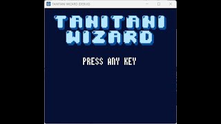 Japanese Freeware Game Livestream (フリーゲーム実況) #537：TANITANI WIZARD