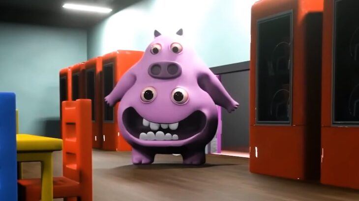 変な幼稚園で『シェフ・ピッグスター』という食人怪物に襲われるガーデンオブバンバン的なホラーゲーム（絶叫あり）