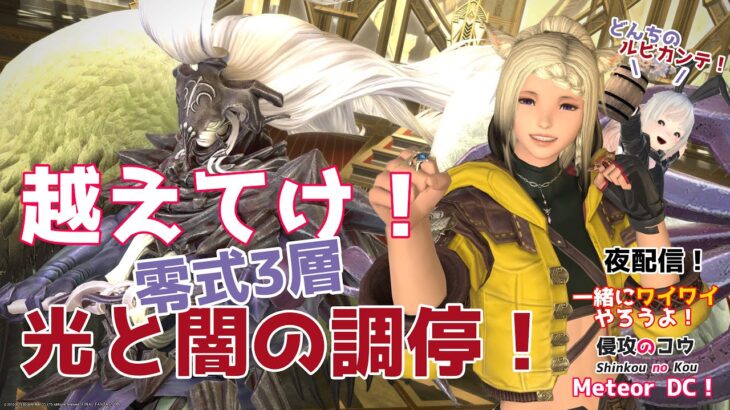 【ゲーム実況】 FFXIV パンデモニウム零式：天獄編3層 P11S 練習 と どんちのルビカンテ 視聴者参加型 一緒にワイワイやろうよ