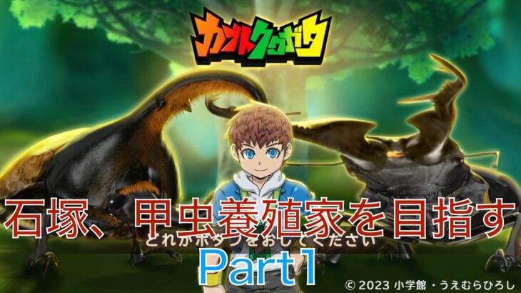 【ゲーム実況】アラサー男に刺さりまくるクレイジーなリアル甲虫バトルゲーム　Part1【カブトクワガタ】