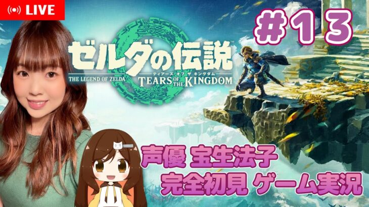 #１３ 【ゼルダの伝説 ティアーズオブザキングダム】【ティアキン ゲーム実況／声優 宝生法子】