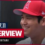 【大谷翔平インタビューvol.4】MLBオールスターゲーム前日にインタビュー 📸  7.11