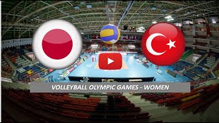 🔴日本女性 – トルコ女性。 ライブHD。 バレーボールオリンピックゲーム。 (購読者のみ)