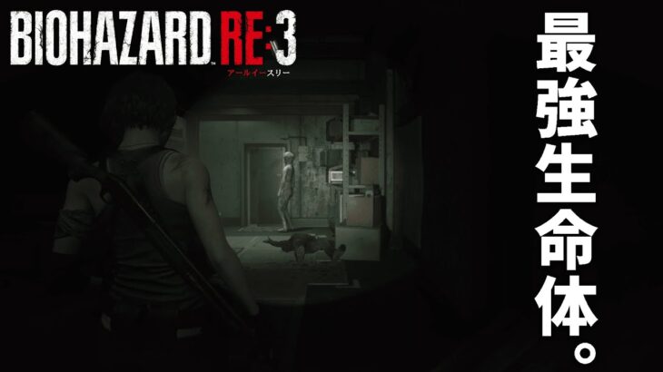 【バイオハザードRE3】こいつと出会ったらとにかく逃げろ。#ホラーゲーム実況プレイ #バイオハザードre3