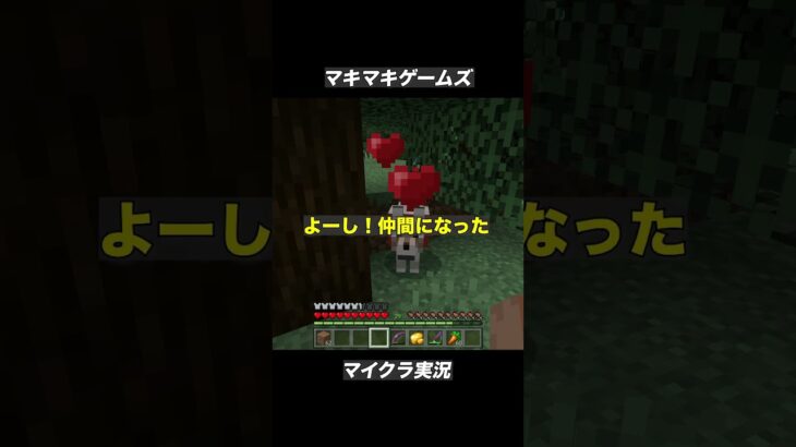 【至高の鶏肉】可愛いチキン発見！！【マイクラ】 #ゲーム実況 #マイクラ #マインクラフト