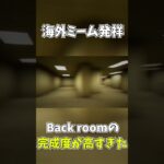 超有名海外ミームBackroomゲームの完成度がエグすぎる-  Escape the Backrooms